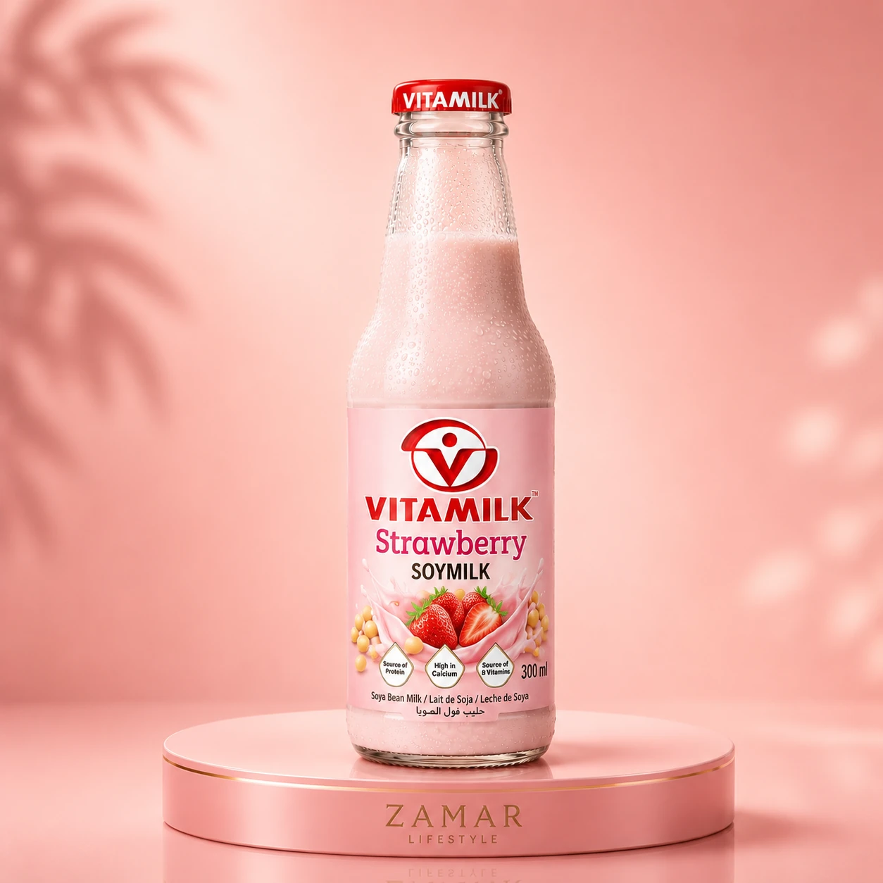 Vitamilk Strawberry Soymilk 300ml